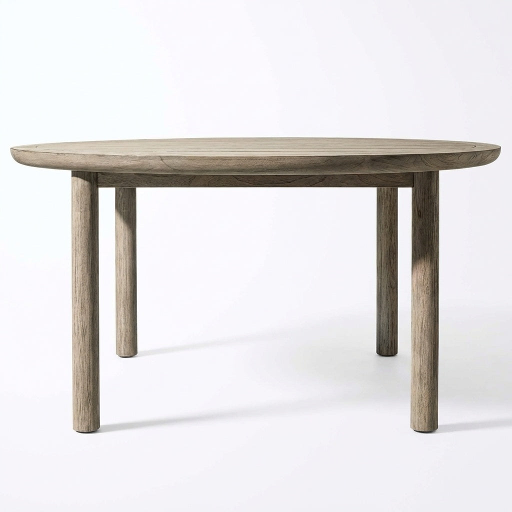 Lucent Round Dining Table - Side View