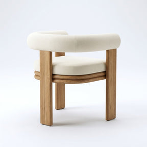Cielo Armchair Teak - Back View