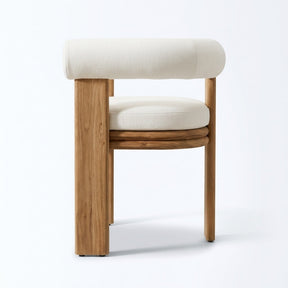 Cielo Armchair Teak - Side View