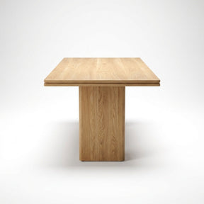 Cielo Dining Table Teak - Side View