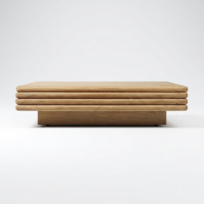 Cielo Classic Coffee Table Teak - Front View