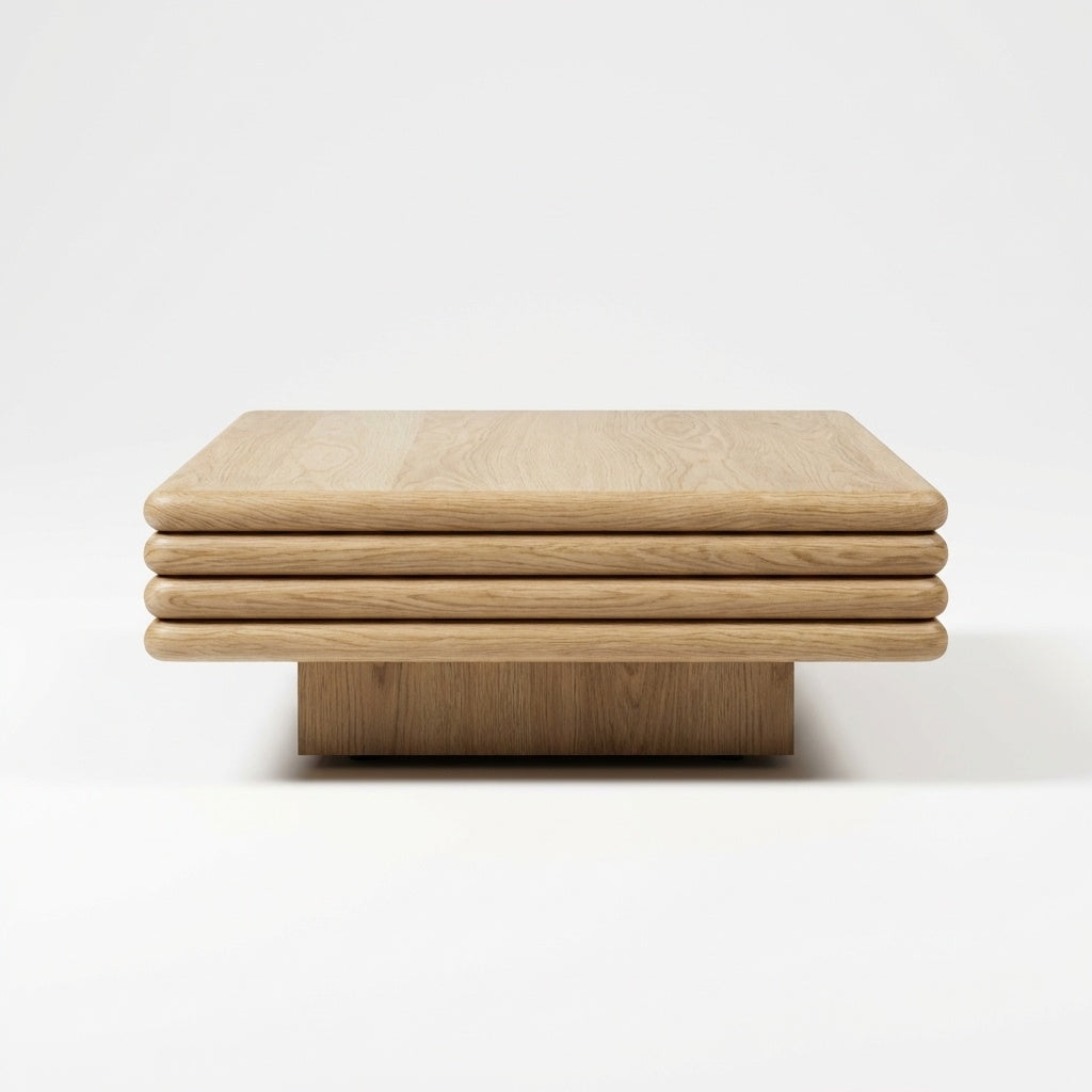 Cielo Classic Coffee Table Teak - Side View