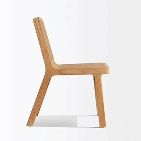 Luma Dining Chair Teak - Side View