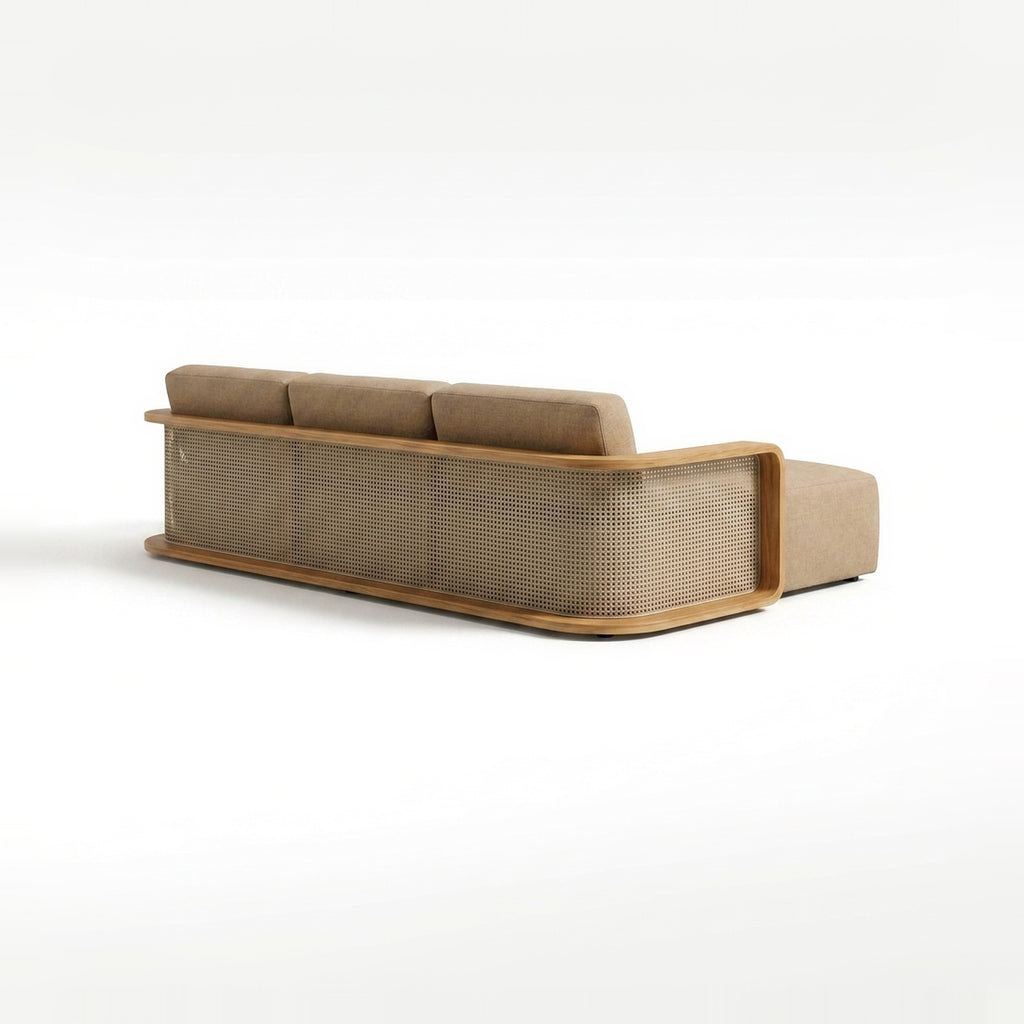 Luma Chaise Sofa — back view