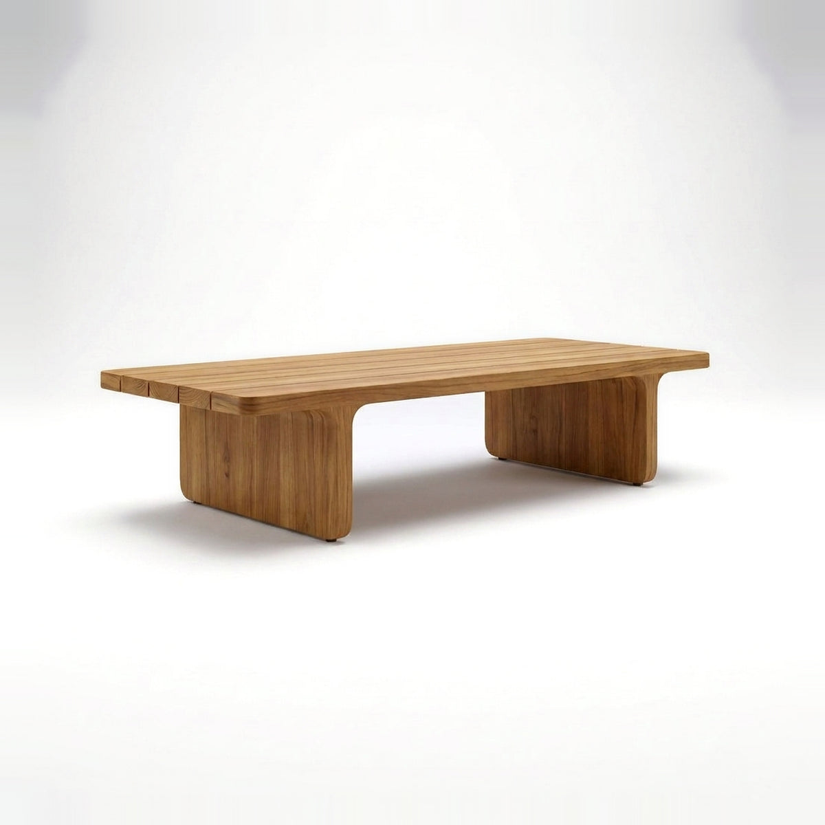 Luma Coffee Table Teak — back view