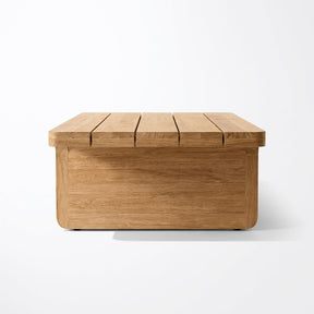 Luma Coffee Table Teak - Side View