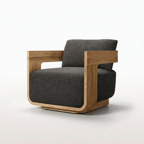 Aris Swivel Lounge Chair - hero