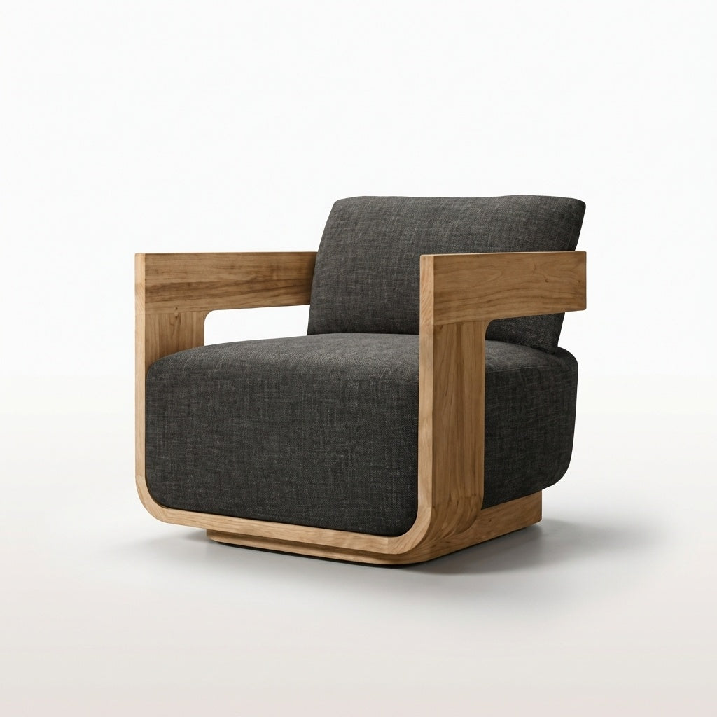 Aris Swivel Lounge Chair - hero