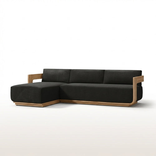 Aris Chaise Sofa teak hero