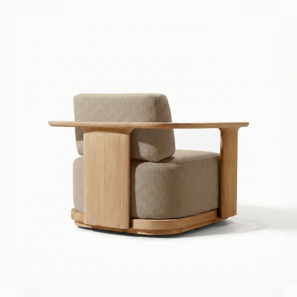 Venturo Swivel Lounge Chair — back view