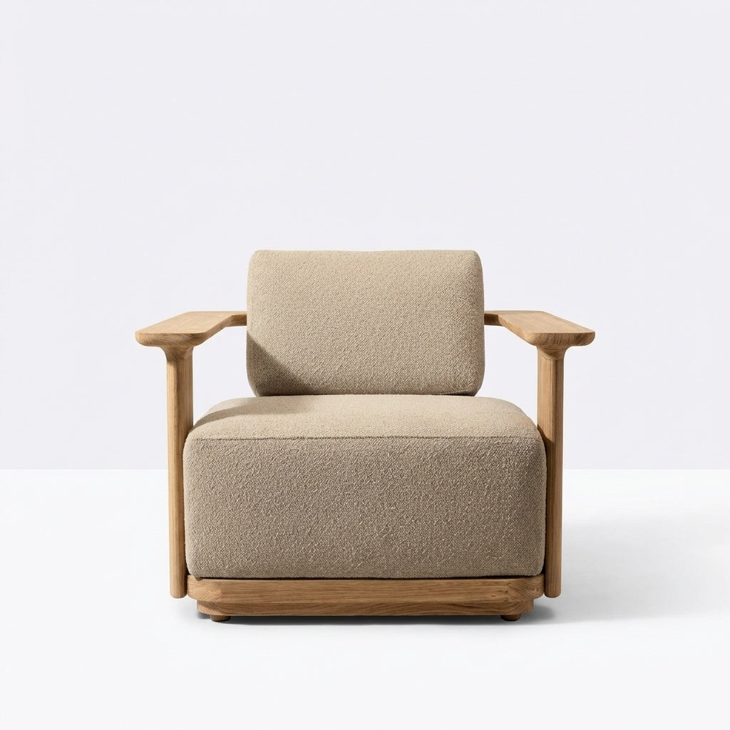 Venturo Swivel Lounge Chair - Front View