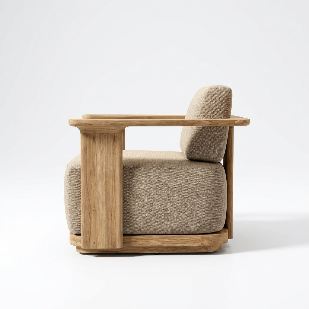 Venturo Swivel Lounge Chair - Side View