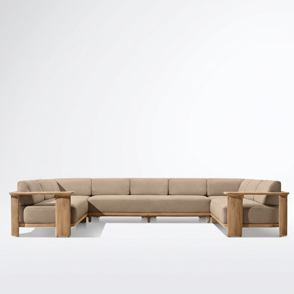 Venturo U Shaped Sofa - Front View