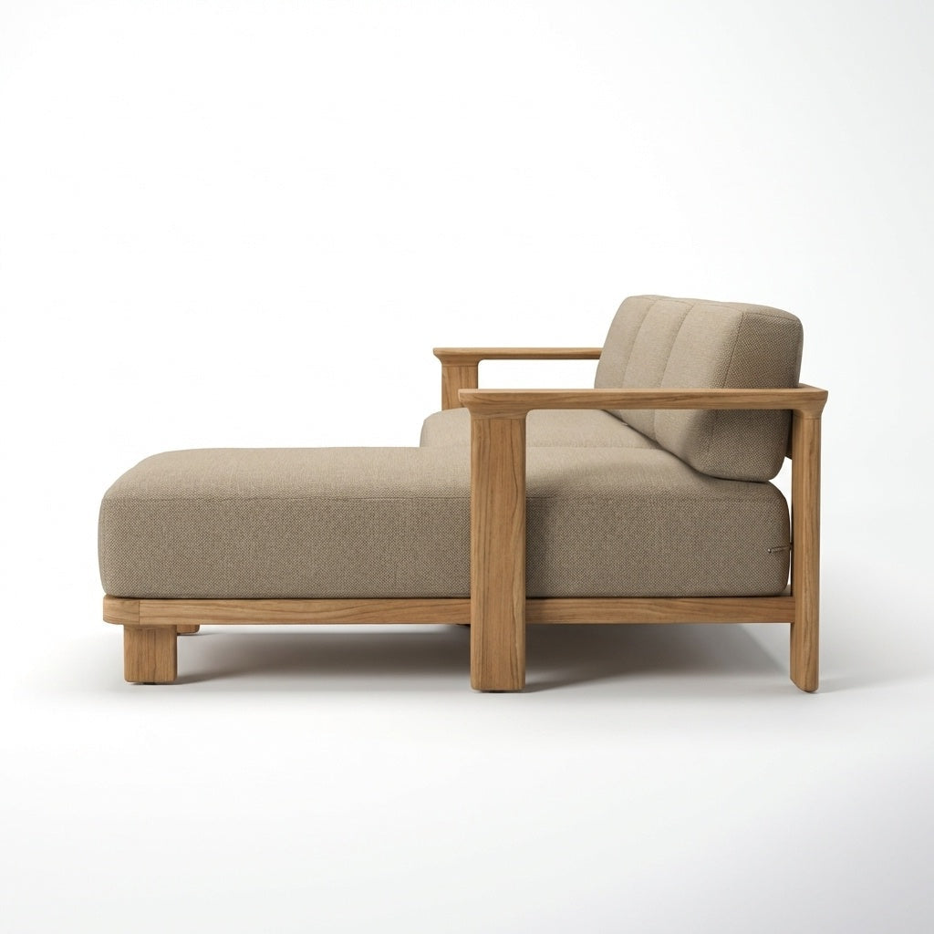 Venturo Chaise Sofa (Right Hand) — side view