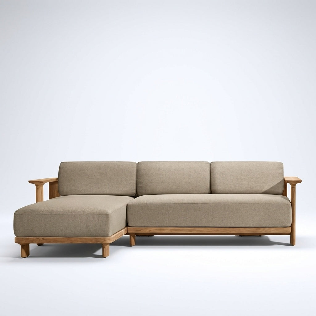 Venturo Chaise Sofa - Front View