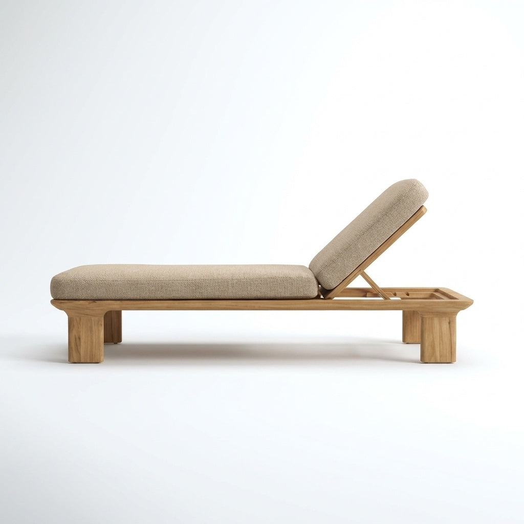 Venturo Sun Lounger - Side View