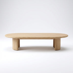 Altair Coffee Table Teak - Front View