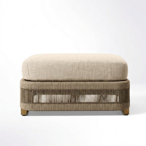 Altair Ottoman Teak - Side View