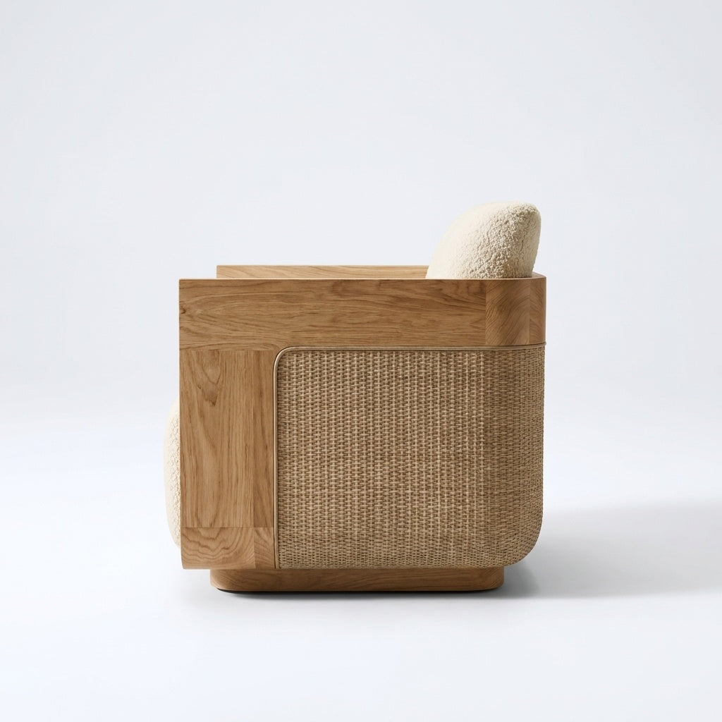 Aurelia Lounge Chair - Side View