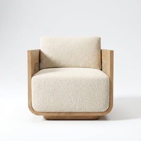 Aurelia Swivel Lounge Chair - Front View