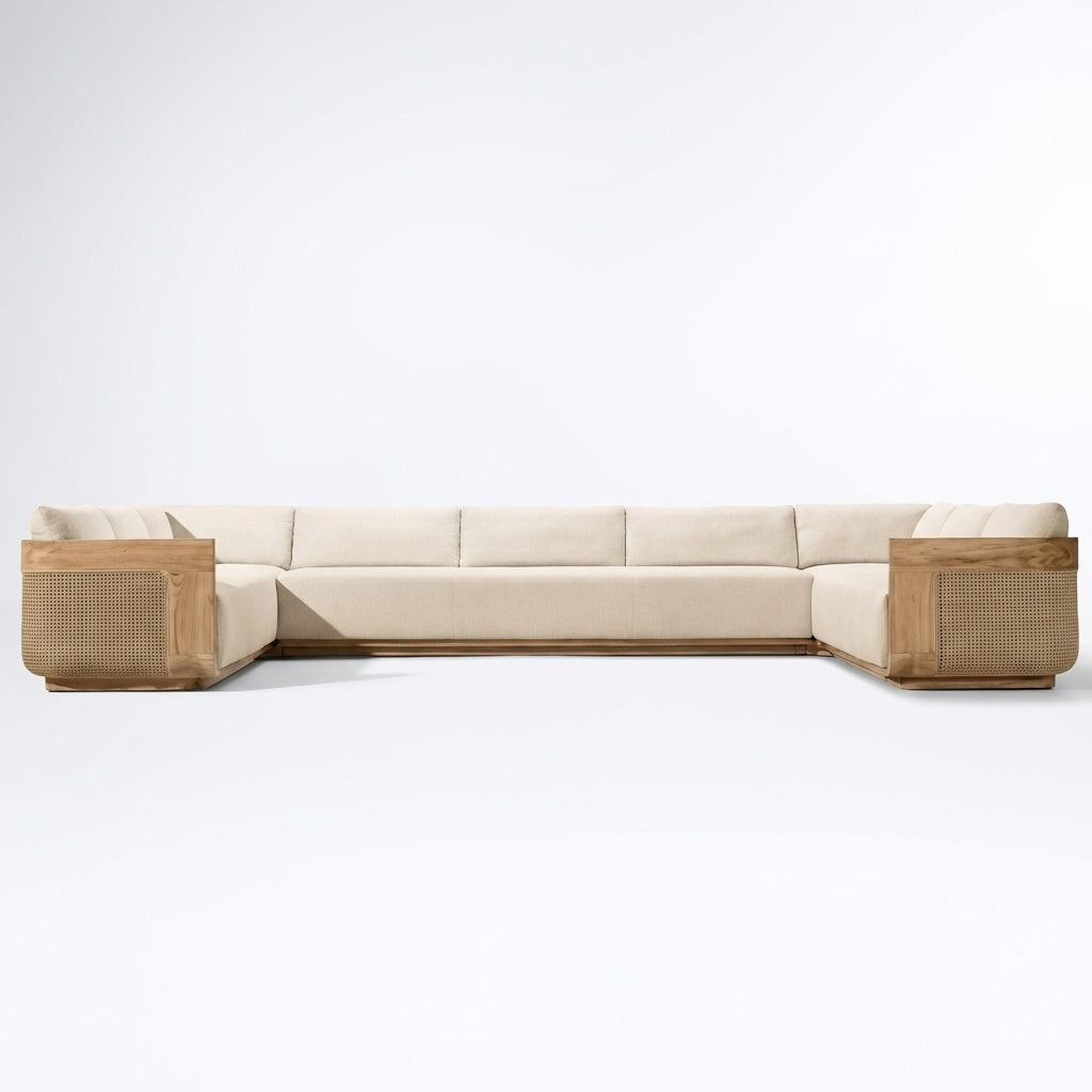 Aurelia U Shaped Sofa - Front View