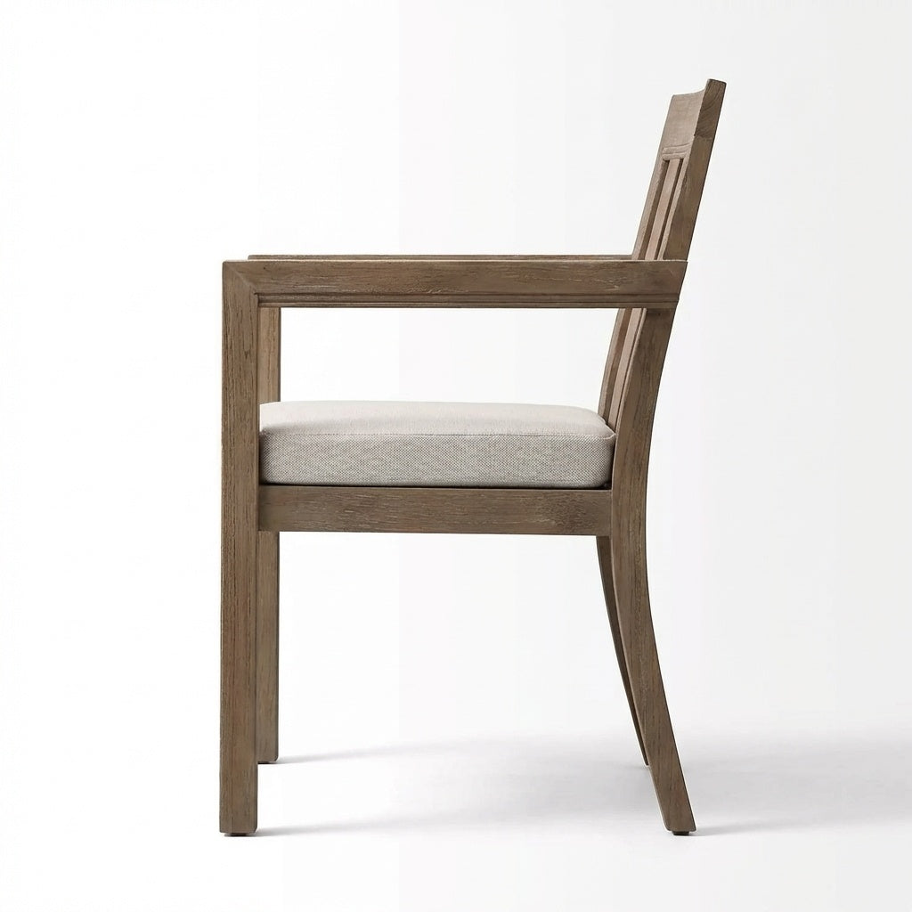 Arco Armchair Teak - Side View