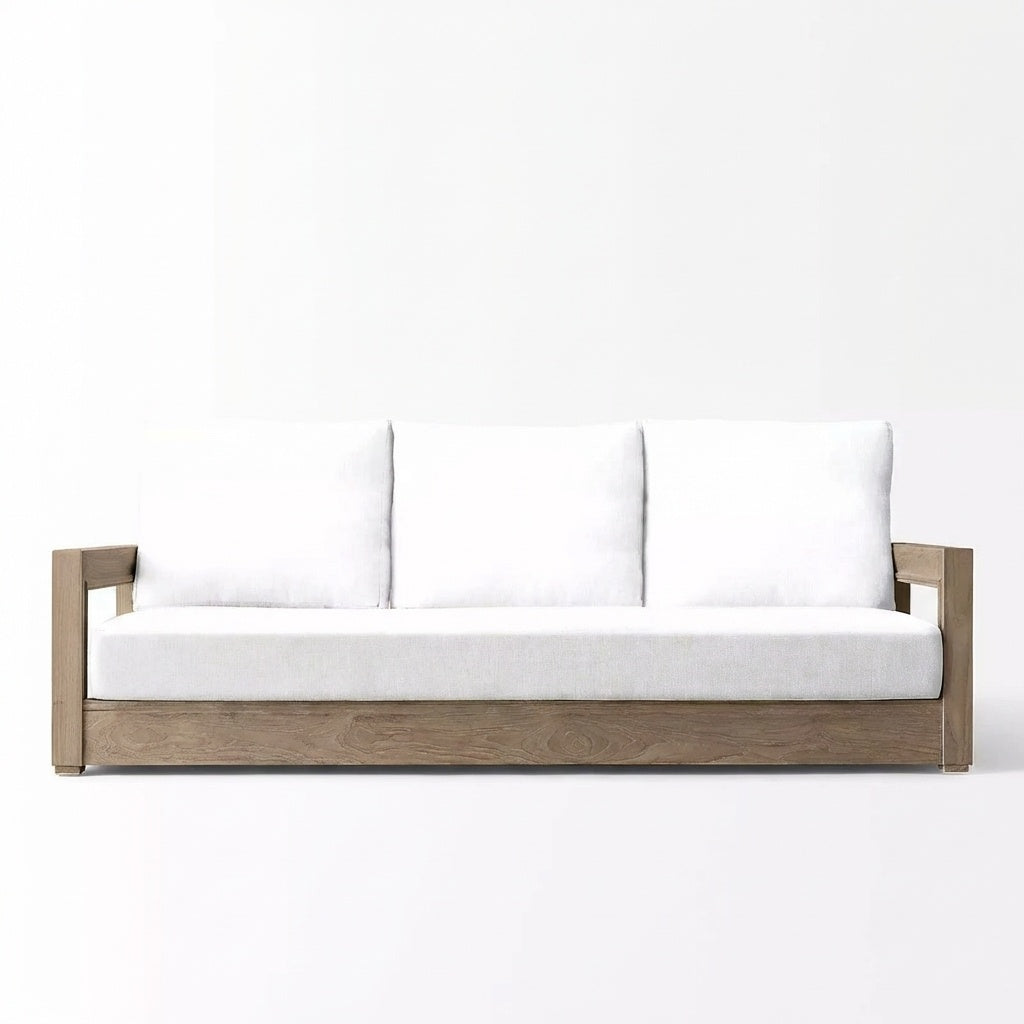Arco Sofa Teak - Front View