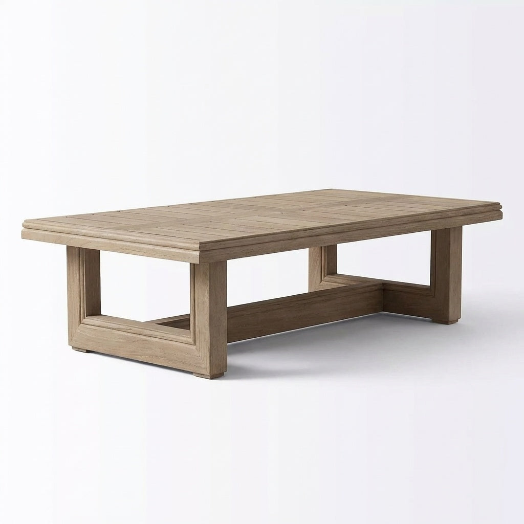 Arco Coffee Table Teak - Back View