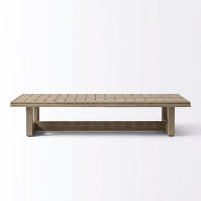 Arco Coffee Table Teak - Front View