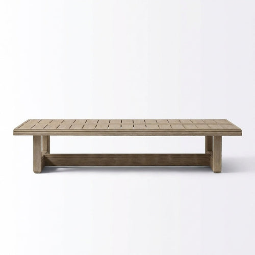 Arco Coffee Table Teak - Front View