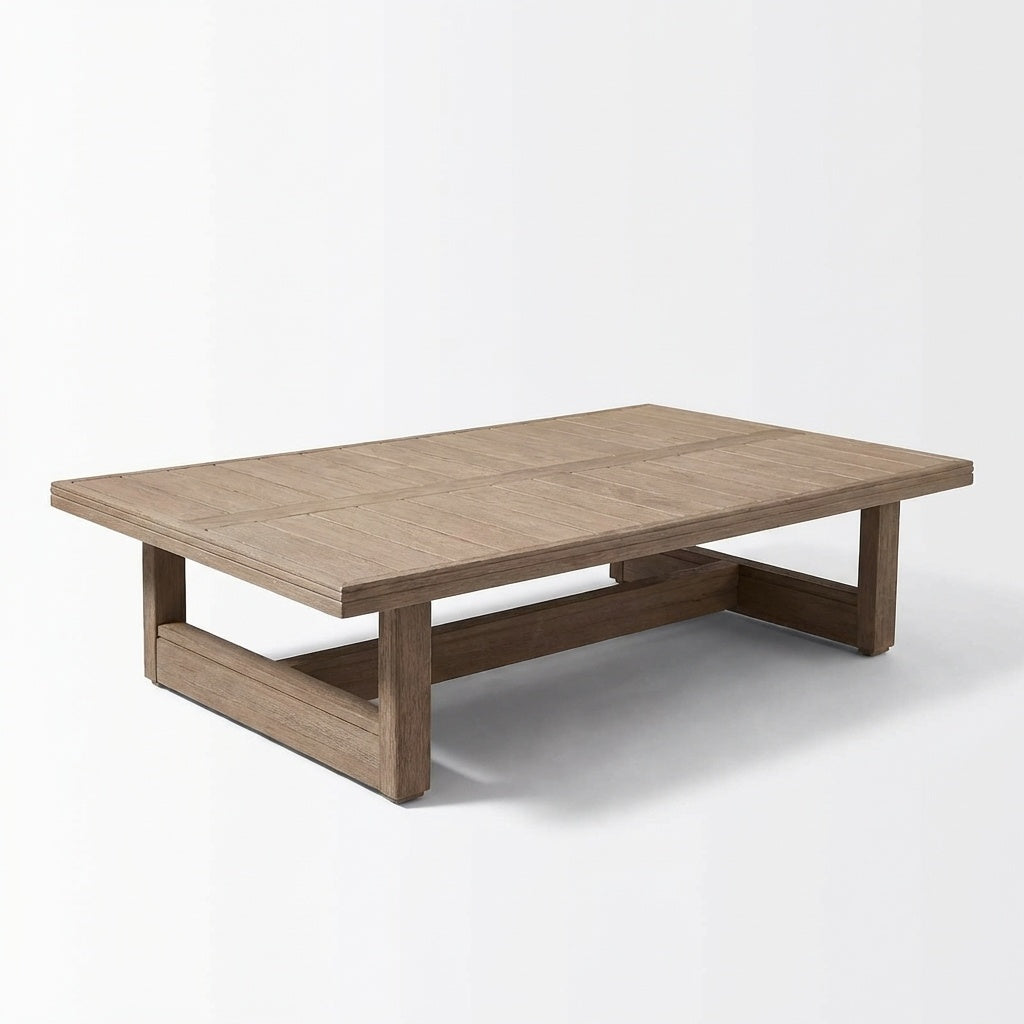 Arco Classic Coffee Table Teak - Back View