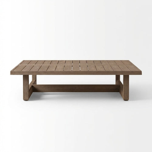 Arco Classic Coffee Table Teak - Front View