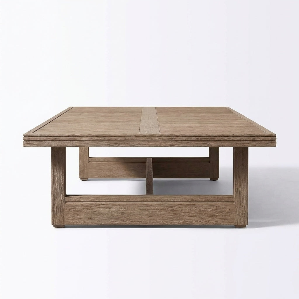 Arco Classic Coffee Table Teak - Side View