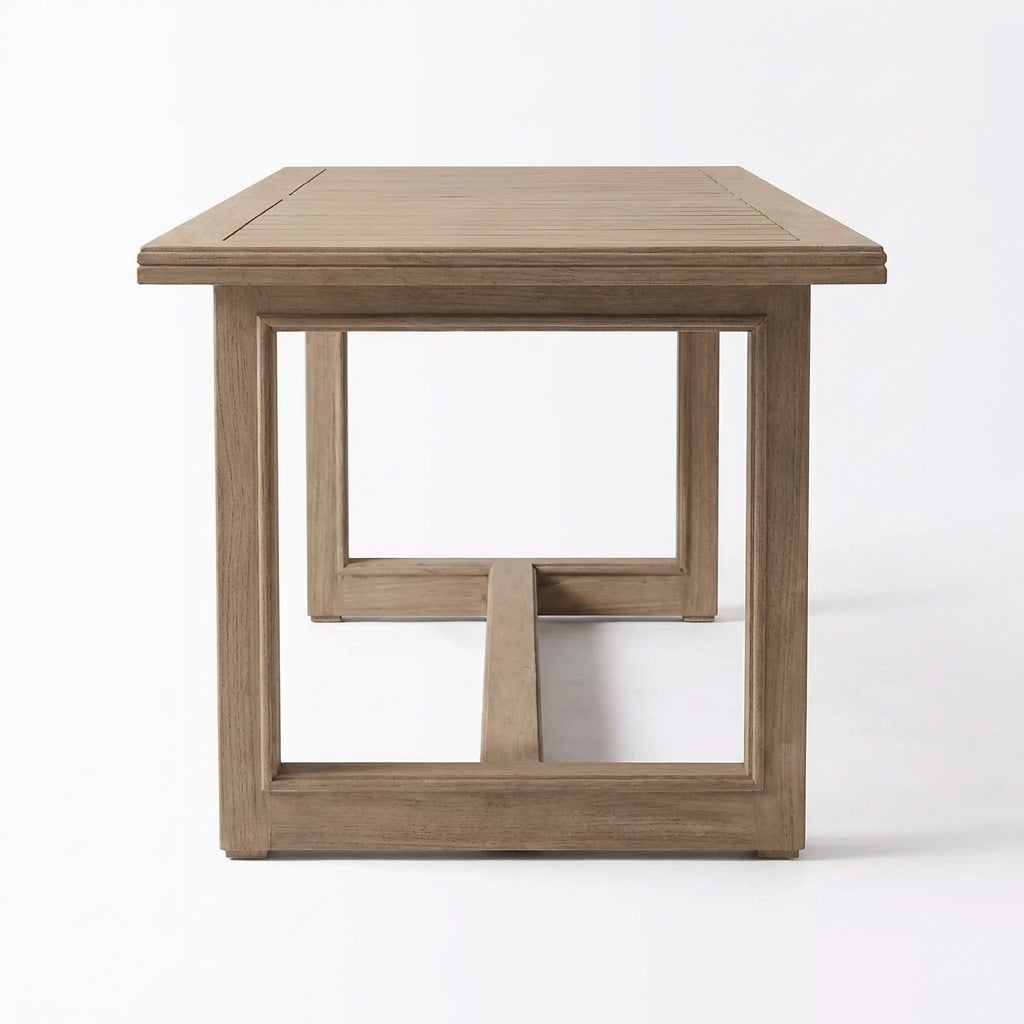 Arco Dining Table Teak - Side View