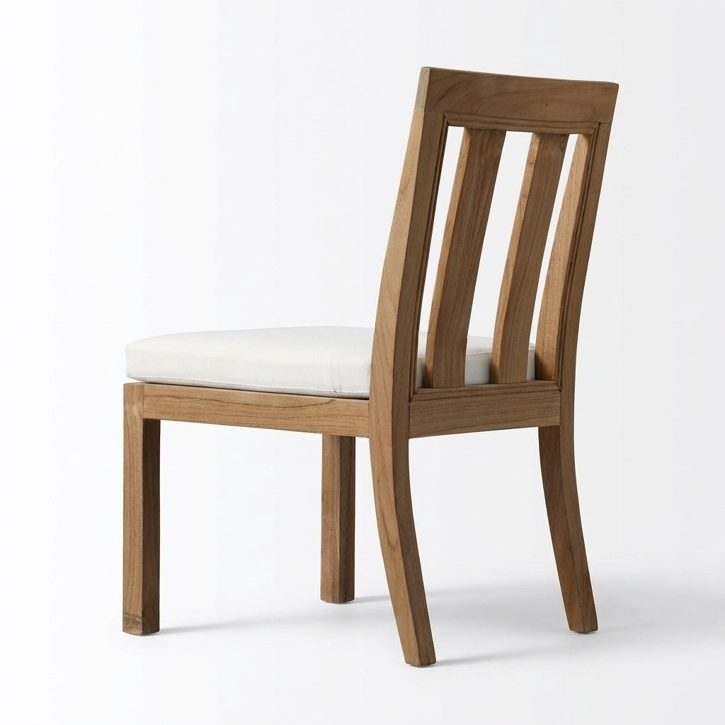 Arco Dining Chair Teak - Back View
