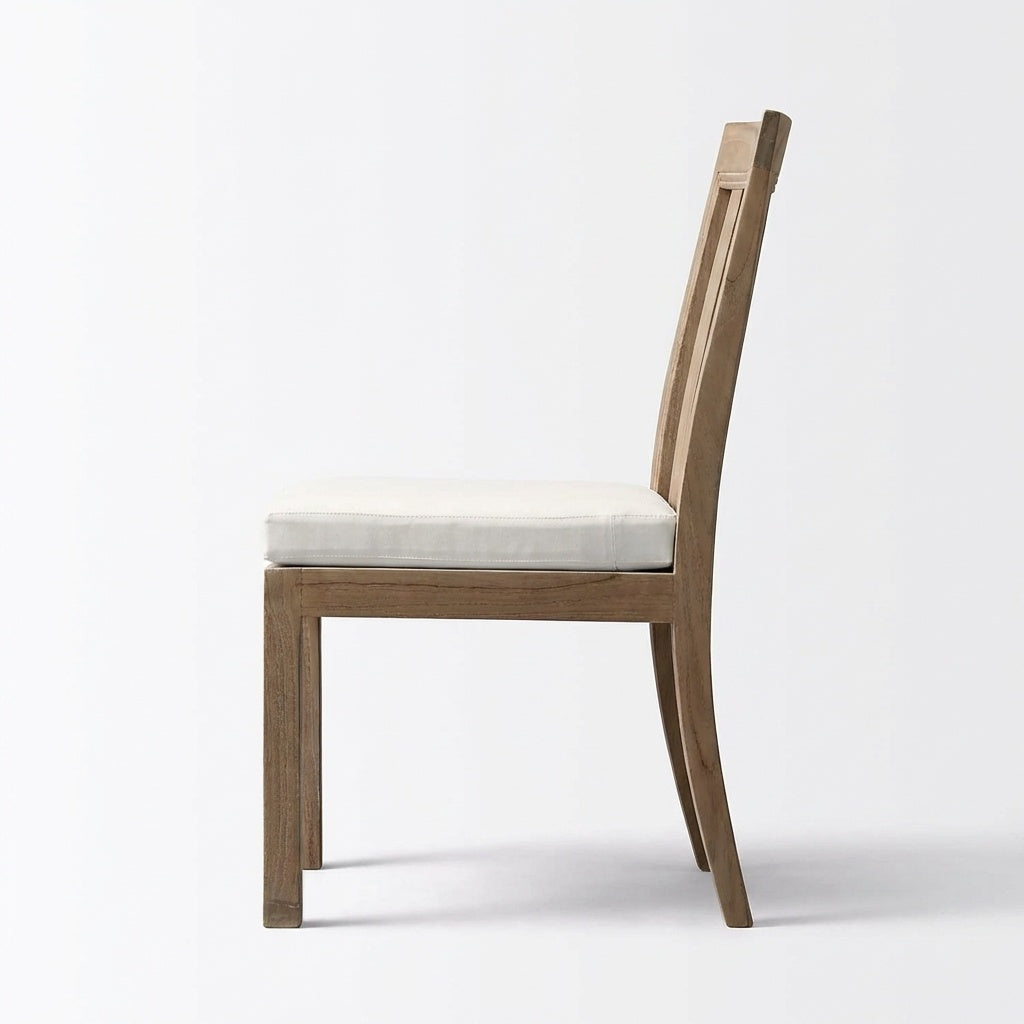 Arco Dining Chair Teak - Side View