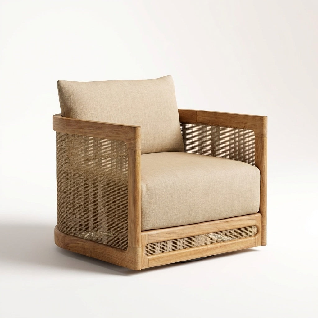 Lento Swivel Lounge Chair - hero
