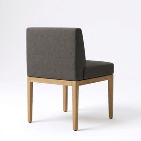 Solis Dining Chair Teak - Back View