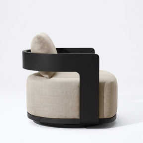 Vanta Swivel Lounge Chair - Side View