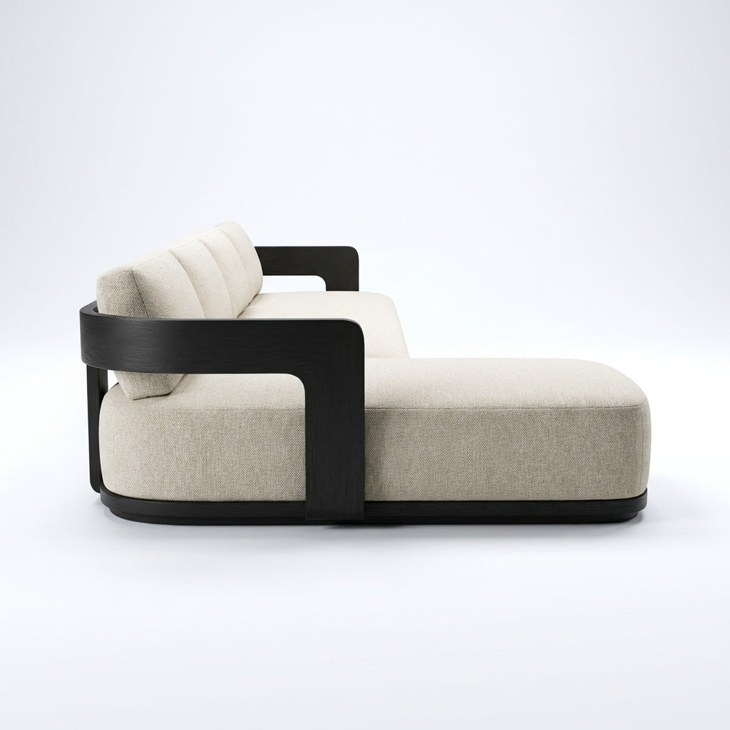 Vanta Chaise Sofa - Side View