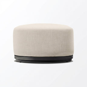 Vanta Round Ottoman - Front View