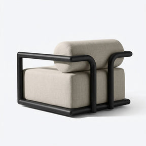 Noa Swivel Lounge Chair - Back View