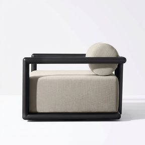 Noa Swivel Lounge Chair - Side View