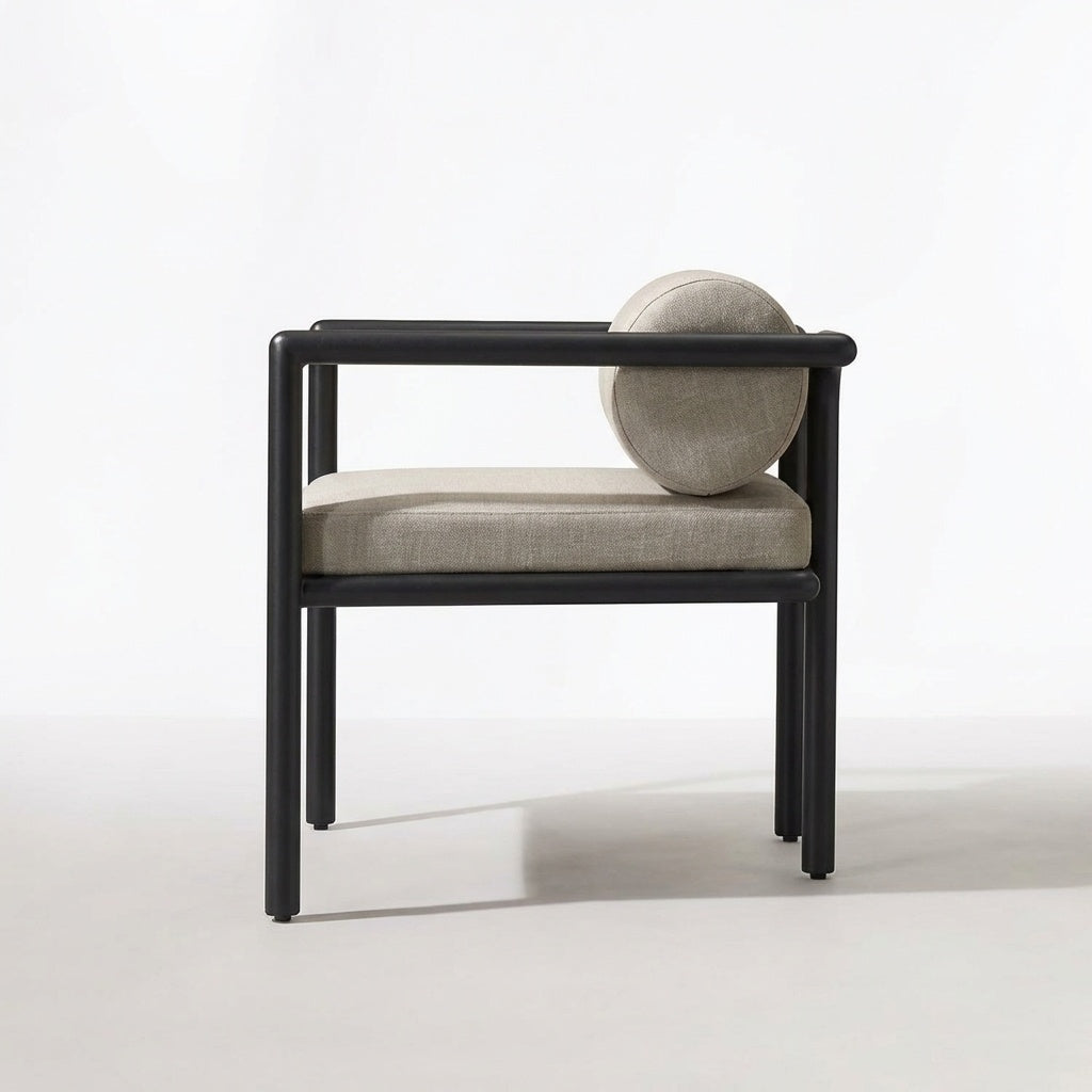 Noa Dining Armchair - Side View