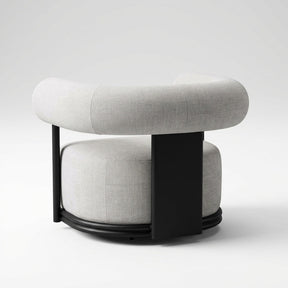 Cielo Swivel Lounge Chair - Back View