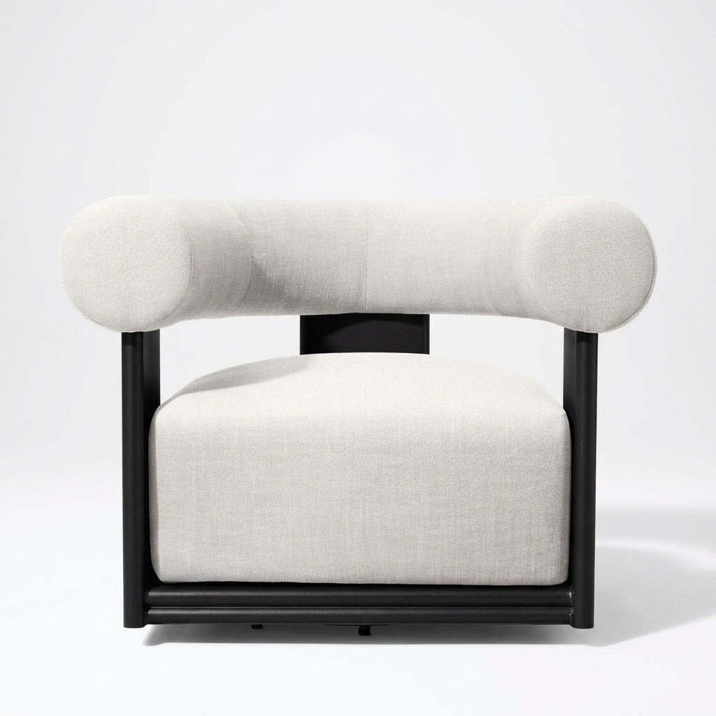 Cielo Swivel Lounge Chair - Front View