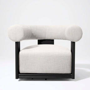 Cielo Swivel Lounge Chair - Front View