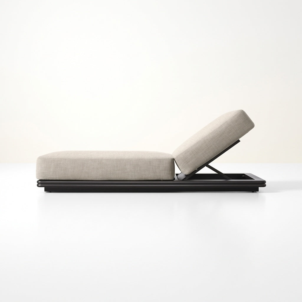 Cielo Sun Lounger - Side View
