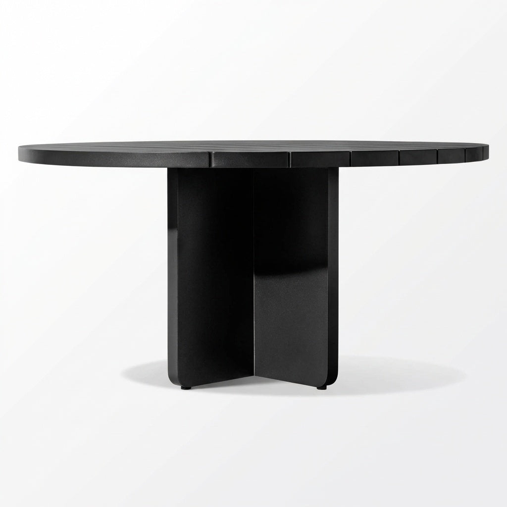 Luma Round Dining Table - Side View