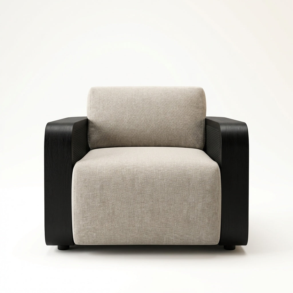 Luma Lounge Chair - Front View